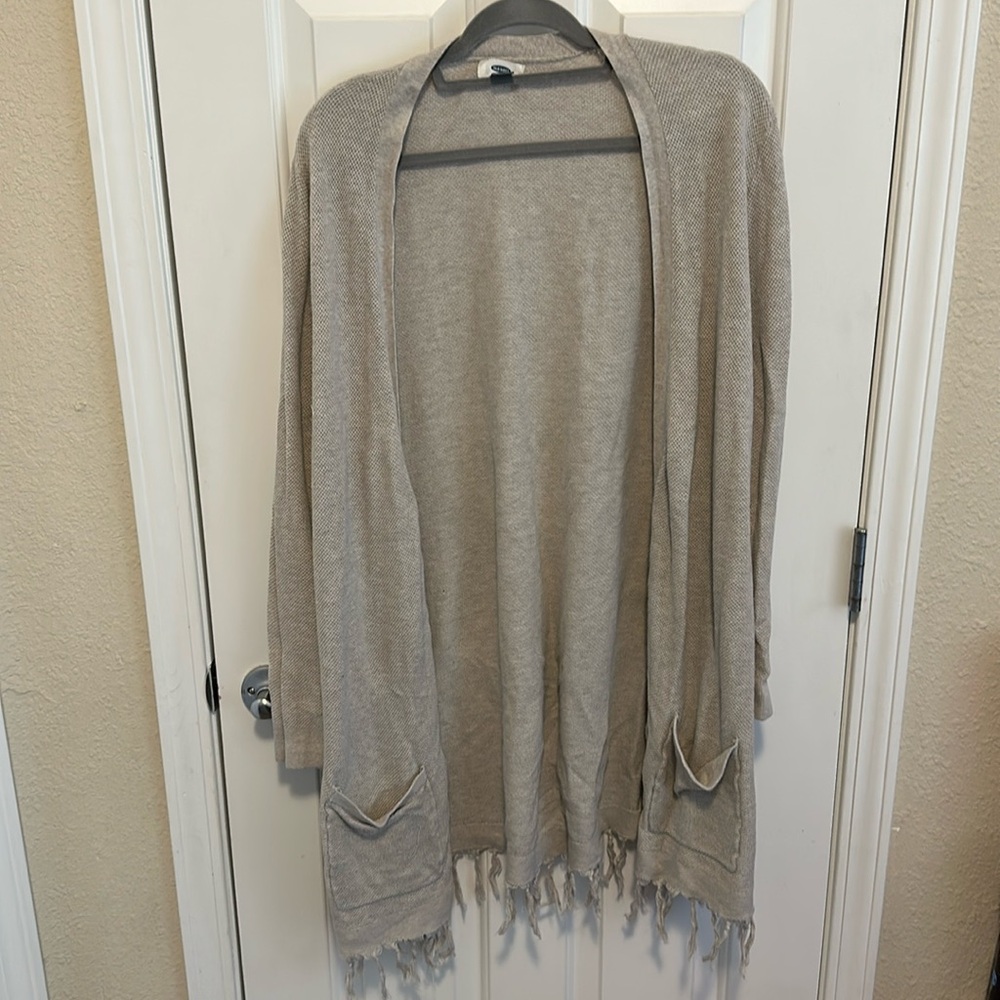 Old Navy Plus Size Cardigan Fringe Detail